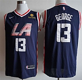 Clippers 13 Paul George Navy City Edition Nike Swingman Jersey,baseball caps,new era cap wholesale,wholesale hats